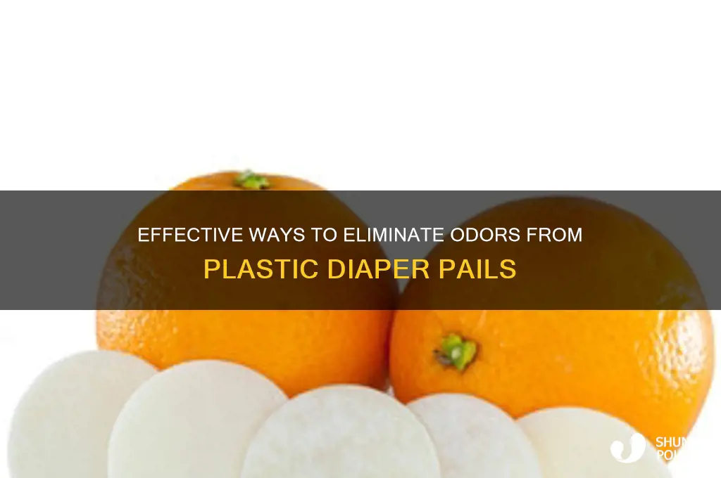 how to remove odor from plastic diaper oail