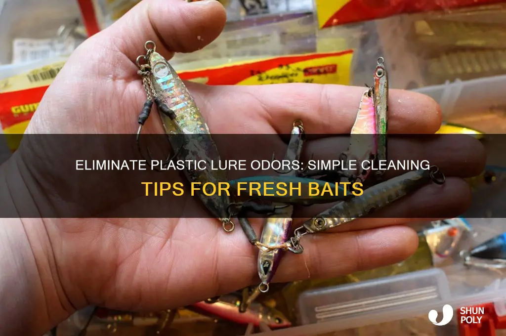 how to remove odor from plastic lures