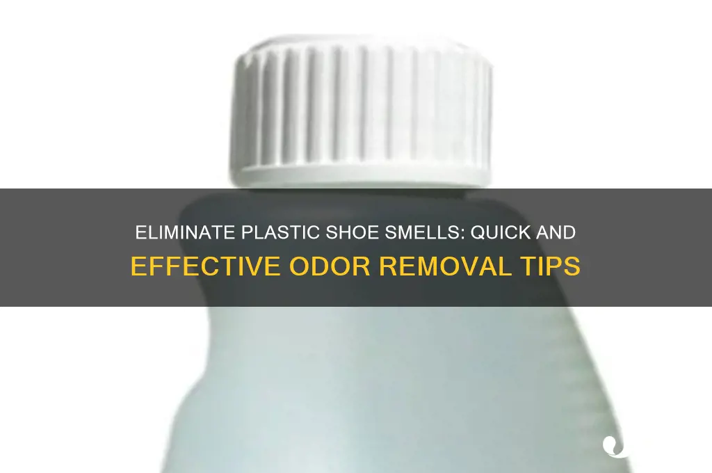 how to remove odor from plastic shoes