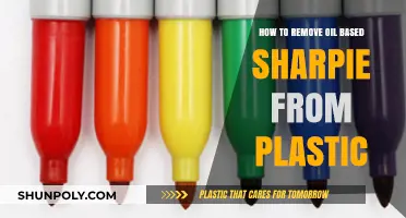 Effective Methods to Remove Oil-Based Sharpie from Plastic Surfaces
