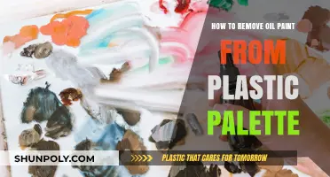 Effective Techniques for Removing Oil Paint from Plastic Palettes