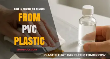 Effective Methods to Clean Oil Residue from PVC Plastic Surfaces