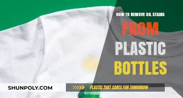 Effective Methods to Remove Oil Stains from Plastic Bottles Easily