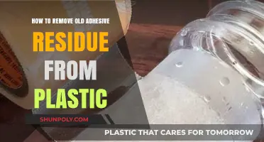 Effective Ways to Remove Stubborn Adhesive Residue from Plastic Surfaces