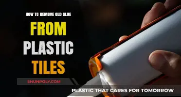 Effective Methods to Remove Old Glue from Plastic Tiles Easily