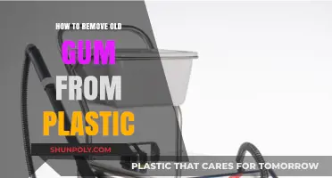 Effective Ways to Remove Old Gum from Plastic Surfaces Easily
