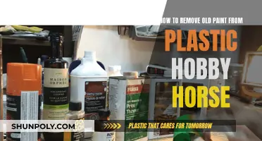 Stripping Paint from Plastic: Reviving a Hobby Horse