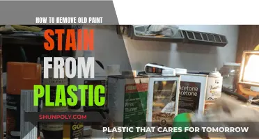 Removing Old Paint Stains from Plastic: Effective Techniques