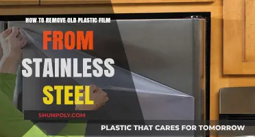 Effortlessly Remove Old Plastic Film from Stainless Steel Surfaces