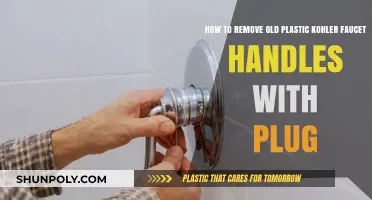 Easy Steps to Remove Old Plastic Kohler Faucet Handles with Plug