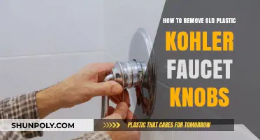 Easy Steps to Remove Old Plastic Kohler Faucet Knobs