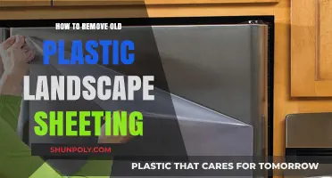 Efficiently Removing Old Plastic Landscape Sheeting: A Step-by-Step Guide