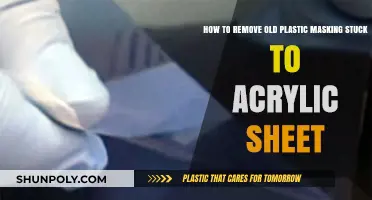 Effective Techniques to Remove Old Plastic Masking from Acrylic Sheets