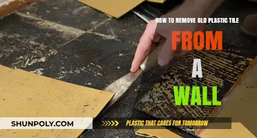 Efficiently Removing Old Plastic Tiles from Walls: A Step-by-Step Guide