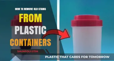 Effective Tips to Remove Old Stains from Plastic Containers Easily