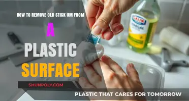 Effective Tips to Remove Old Stick Um from Plastic Surfaces