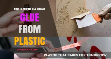 Effective Ways to Remove Stubborn Sticker Glue from Plastic Surfaces