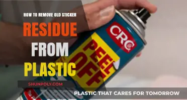 Effective Ways to Remove Stubborn Sticker Residue from Plastic Surfaces