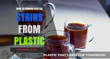 Effective Methods to Remove Old Tea Stains from Plastic Surfaces