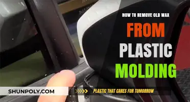 Effective Techniques to Remove Old Wax from Plastic Molding Easily