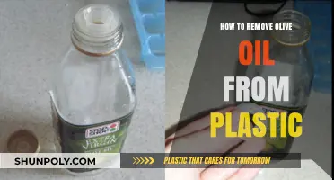 Effective Methods to Remove Olive Oil Stains from Plastic Surfaces