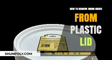 Eliminate Onion Smells: Effective Tips to Clean Plastic Lids Fast
