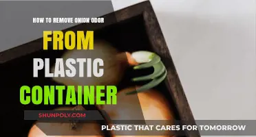 Eradicate Onion Odor from Plastic Containers: Effective Methods