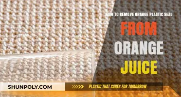 Quick Tips: Removing Orange Plastic Seals from Juice Bottles Easily