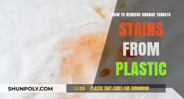 Effective Ways to Remove Orange Tomato Stains from Plastic Surfaces