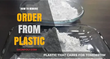 Effective Methods to Remove Order Smell from Plastic Items