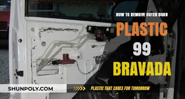 Removing Outer Door Plastic on a 1999 Bravada: Step-by-Step Guide