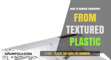 Effective Techniques to Remove Overspray from Textured Plastic Surfaces