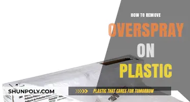 Effective Techniques to Remove Overspray from Plastic Surfaces Easily