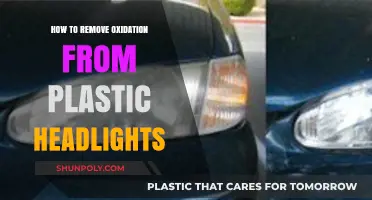 Restore Clarity: Effective Methods to Remove Oxidation from Plastic Headlights