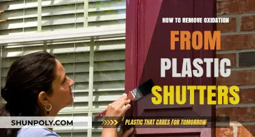Revive Your Plastic Shutters: Effective Oxidation Removal Techniques