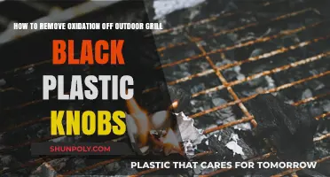Restore Grill Knobs: Easy Oxidation Removal for Black Plastic