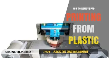 Effective Methods to Remove Pad Printing from Plastic Surfaces