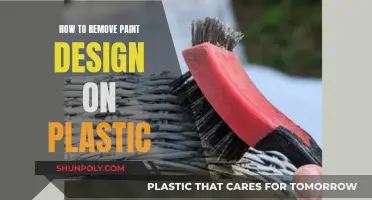 Removing Paint Designs from Plastic: A Step-by-Step Guide