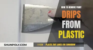 Removing Paint Drips from Plastic: Quick and Easy Guide