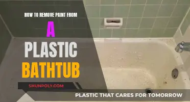 Efficiently Removing Paint from Your Plastic Bathtub