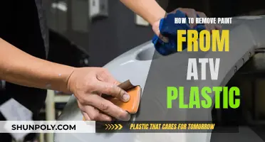 Removing Paint from ATV Plastic: Effective Methods