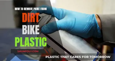 Removing Paint from Dirt Bike Plastic: Effective Strategies