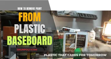 Effective Paint Removal from Plastic Baseboards
