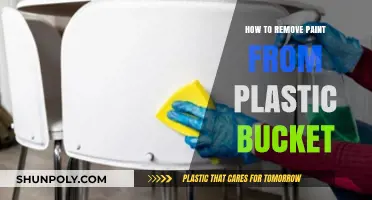 Effective Methods to Remove Paint from Plastic Buckets Easily