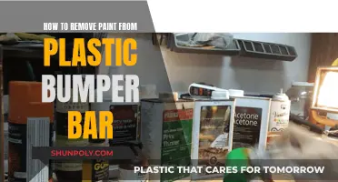 Removing Paint from Plastic Bumper Bars: Effective Techniques