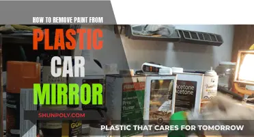 Removing Paint from Plastic Car Mirrors: A Step-by-Step Guide