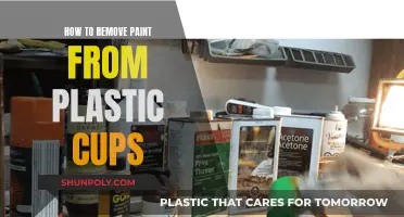 Removing Paint from Plastic Cups: Effective Methods and Tricks