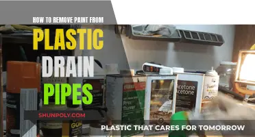 Effective Ways to Remove Paint from Plastic Drain Pipes