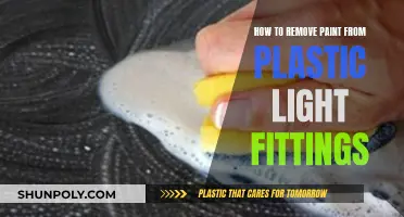 Removing Paint from Plastic Light Fittings: A Step-by-Step Guide