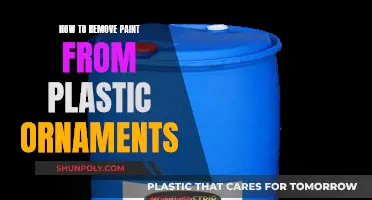 Removing Paint from Plastic Ornaments: A Step-by-Step Guide